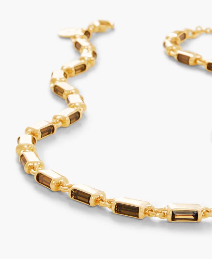 TALBOTS BRIGHT BAGUETTE NECKLACE