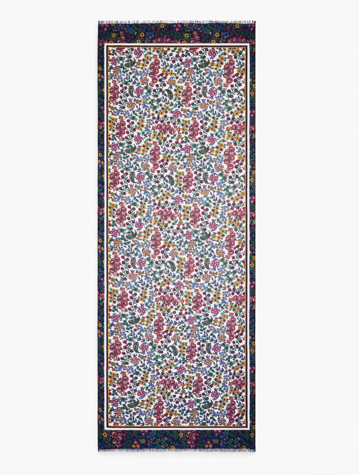 TALBOTS BLOSSOM PARTY OBLONG SCARF