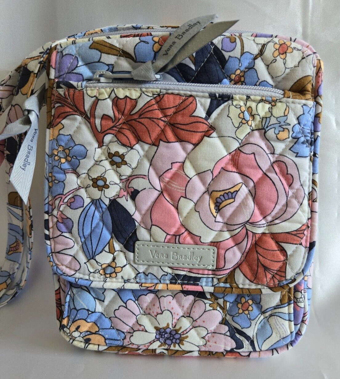 Vera Bradley RFID Mini Hipster , Aloha Blooms