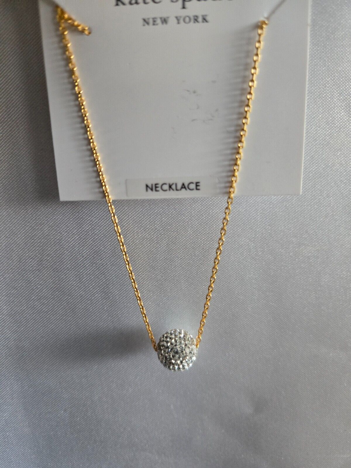 Kate Spade Gold Lady Marmalade Mini Pendant