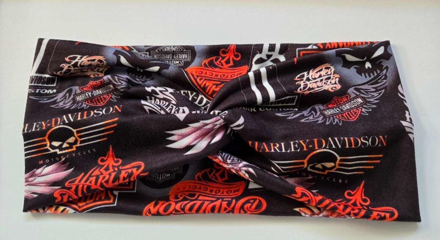 Motorcycle Twisted Headband