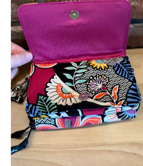 Vera Bradley Lighter Up 3-in-1 Crossbody, Kauai Floral