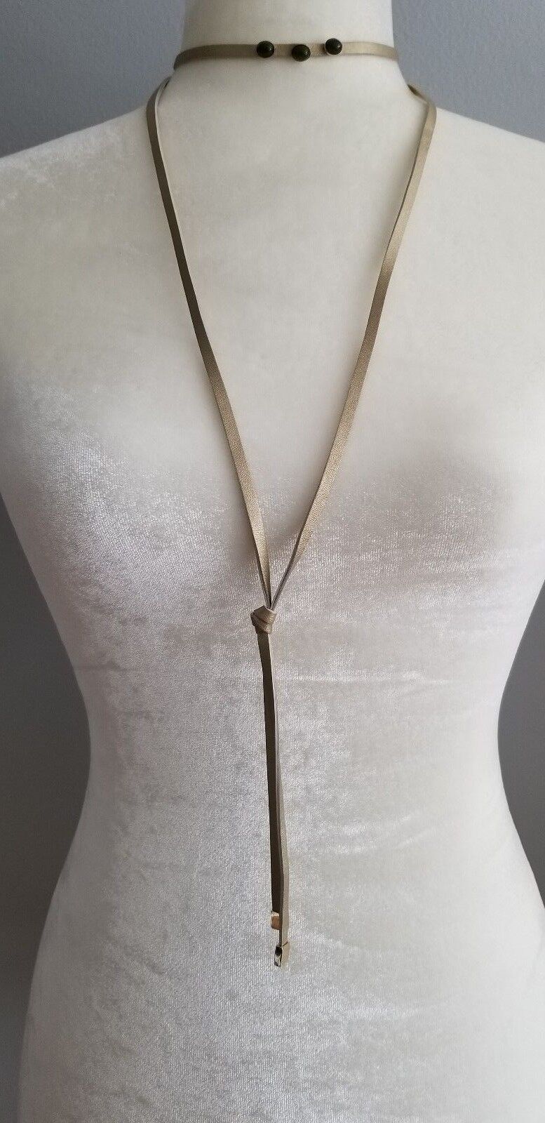 CHICO'S SASHA CONVERTIBLE CHOCKER NECKLACE