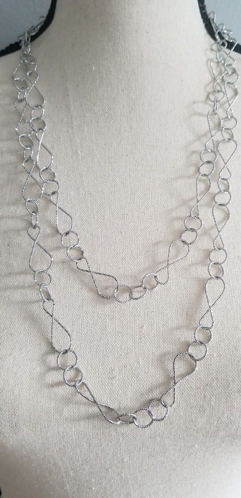 TALBOTS Double Layer Necklace