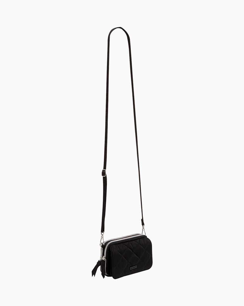 Vera Bradley RFID All in One Crossbody, Black