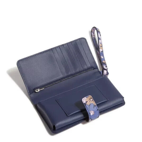 Vera Bradley Faux Leather Phone Wristlet, Trellis Floral