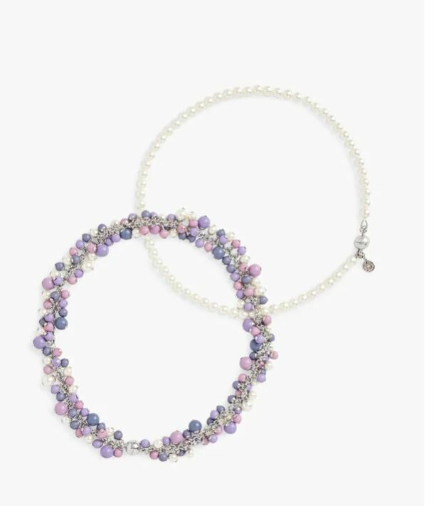 TALBOTS BEADED LONG NECKLACE