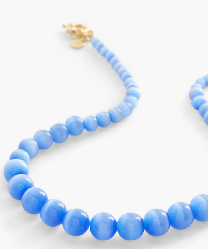 TALBOTS CATS EYE SHORT NECKLACE