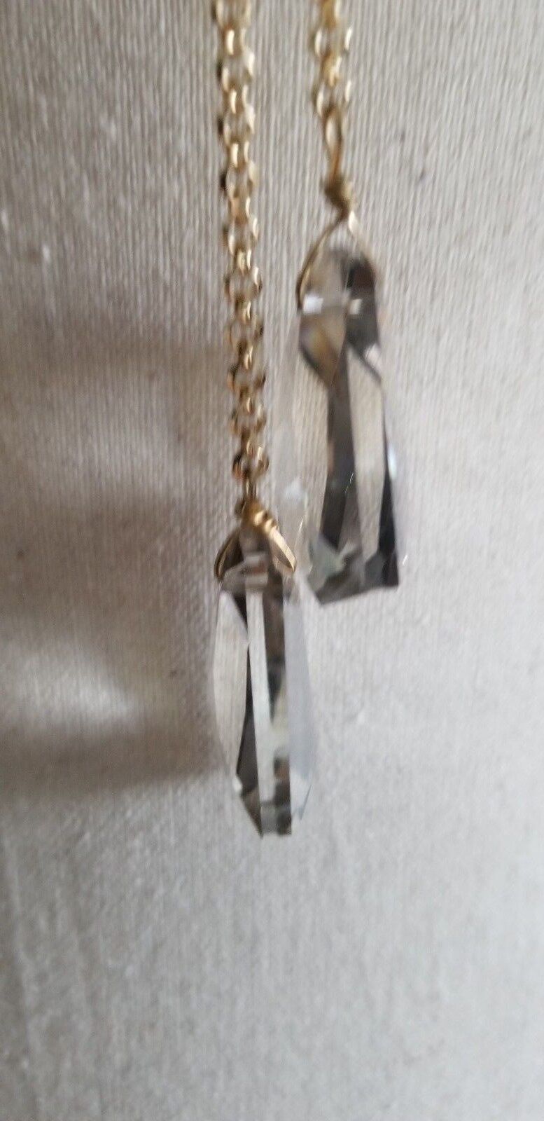 CHICO'S SYDNIE DOUBLE-DROP PENDANT NECKLACE