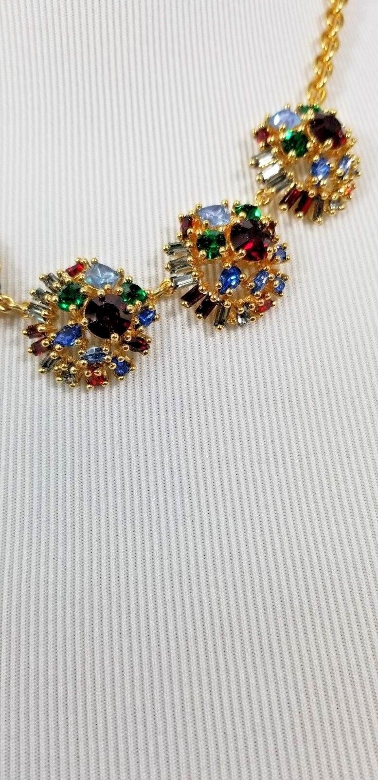 TALBOTS Jeweled Statement Necklace