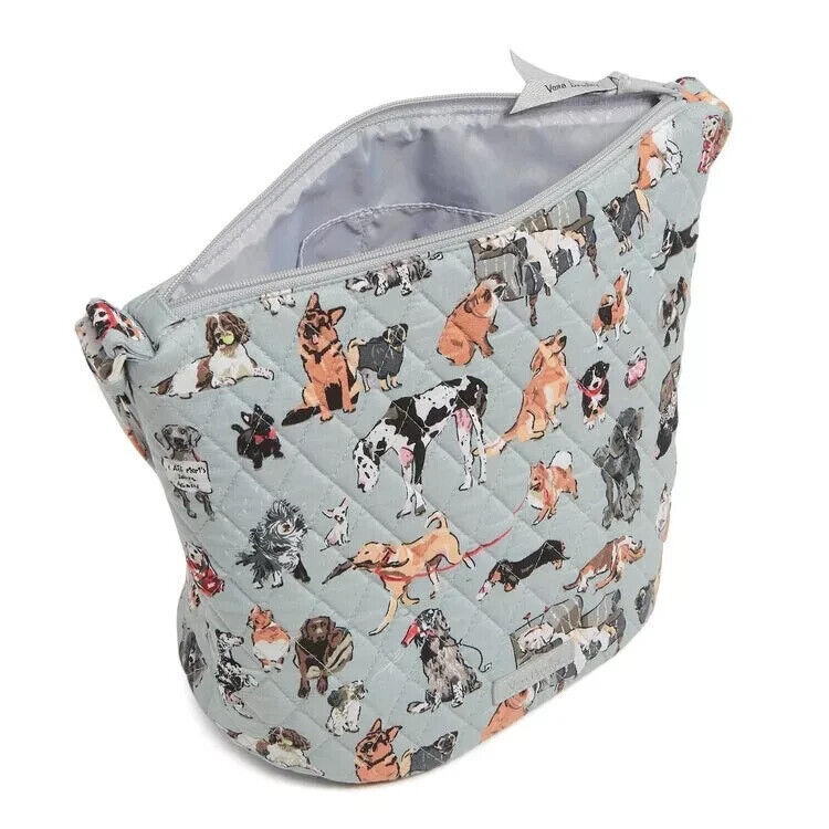 Vera Bradley Bucket Crossbody Bag, Dog Show