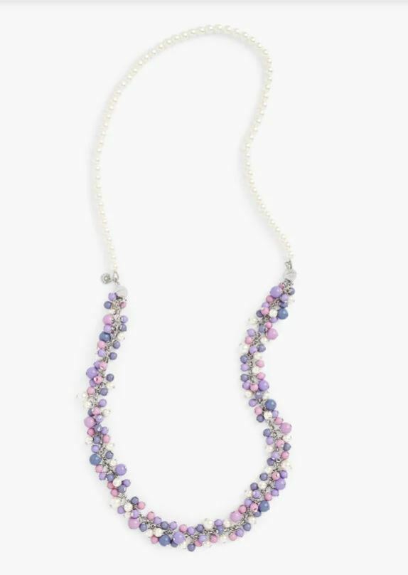 TALBOTS BEADED LONG NECKLACE