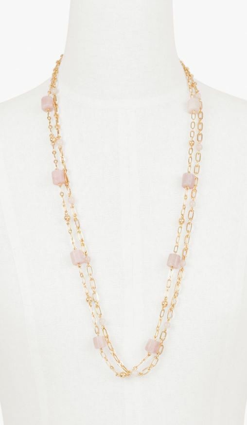 TALBOTS STONE LAYERING NECKLACE