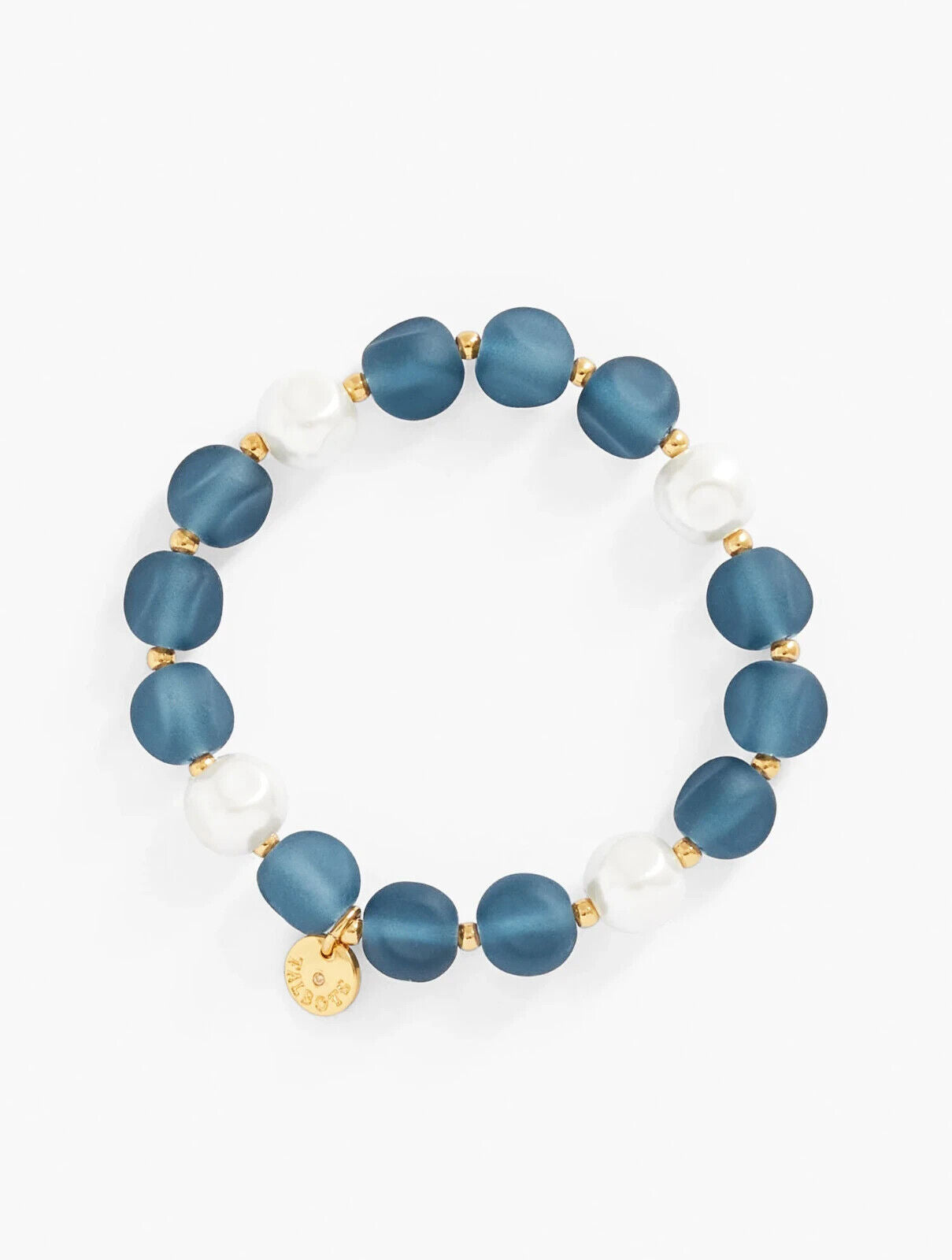 TALBOTS FRESH AIR BEADED STRETCH BRACELET