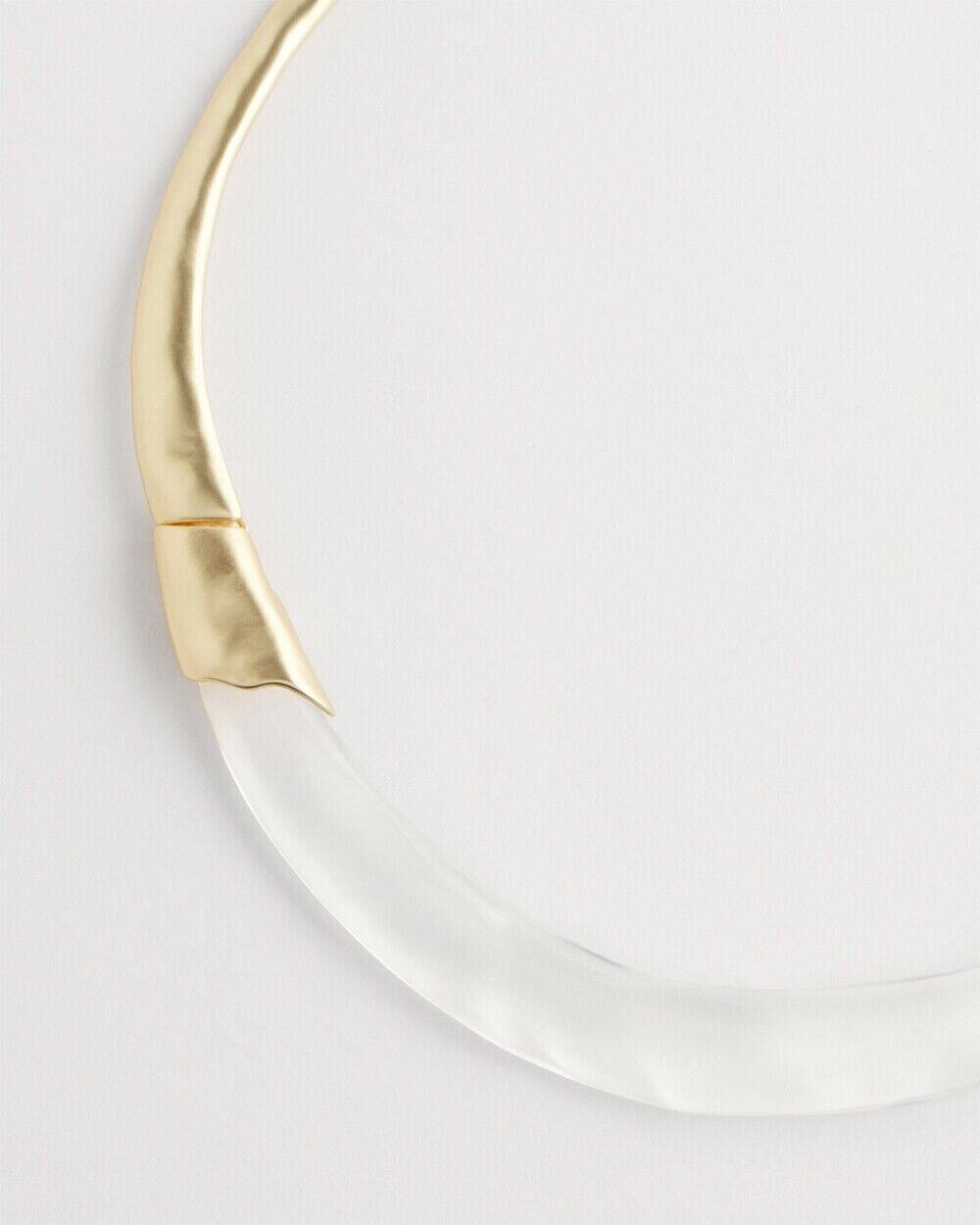CHICO'S LUCITE COLLAR NECKLACE