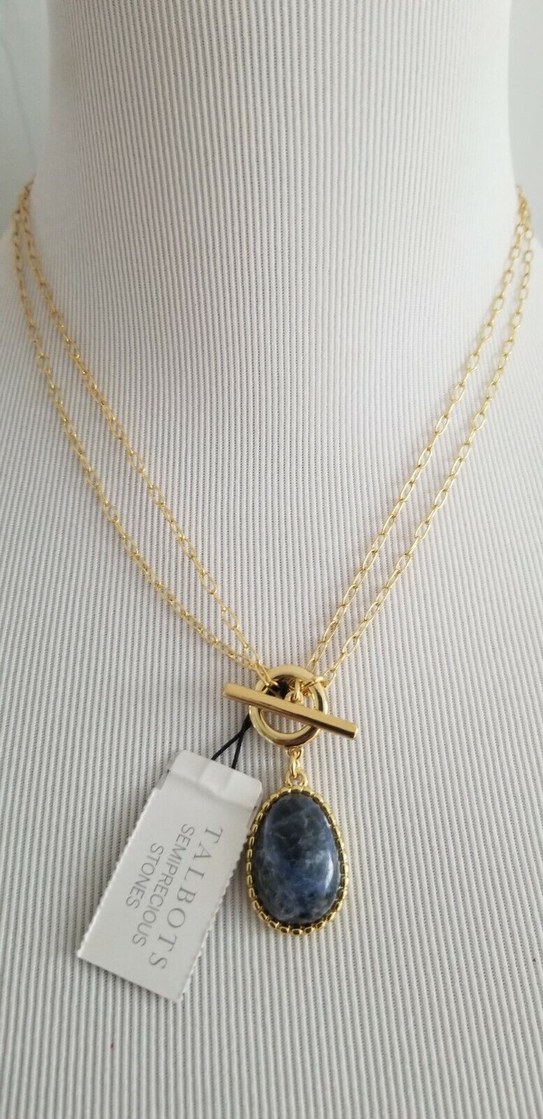 TALBOTS SEMIPRECIOUS STONE NECKLACE