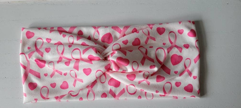 Fight Against Breast Cancer Twisted Headband