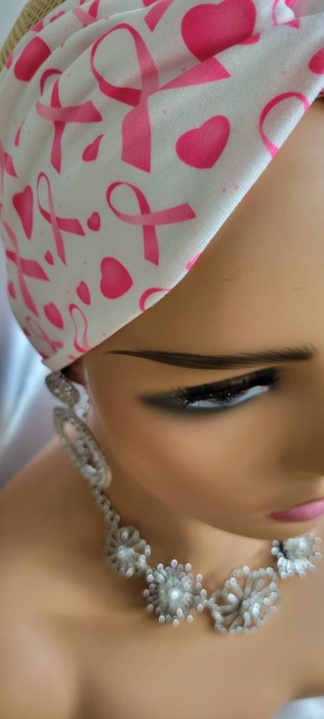 Fight Against Breast Cancer Twisted Headband