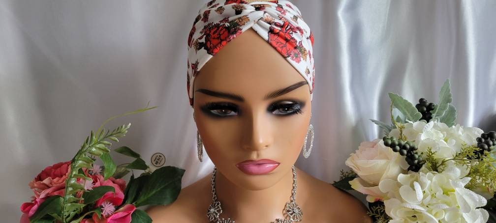 Blooming Heart Twisted Headband