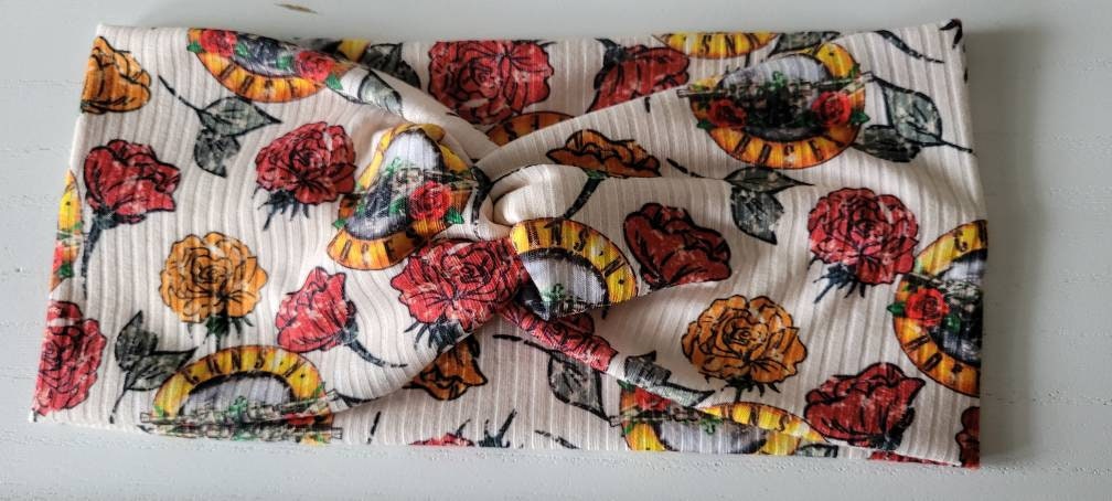 G Roses Twisted Headband