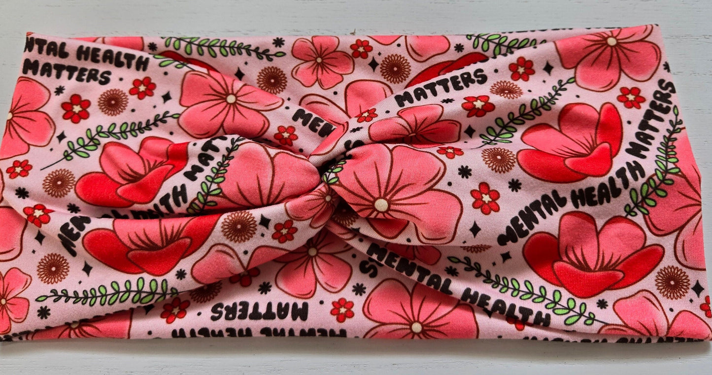 Metal Health Matters Twisted Headband