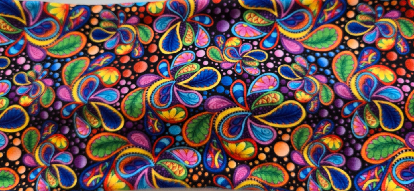 Multicolor Printed Twisted Headband