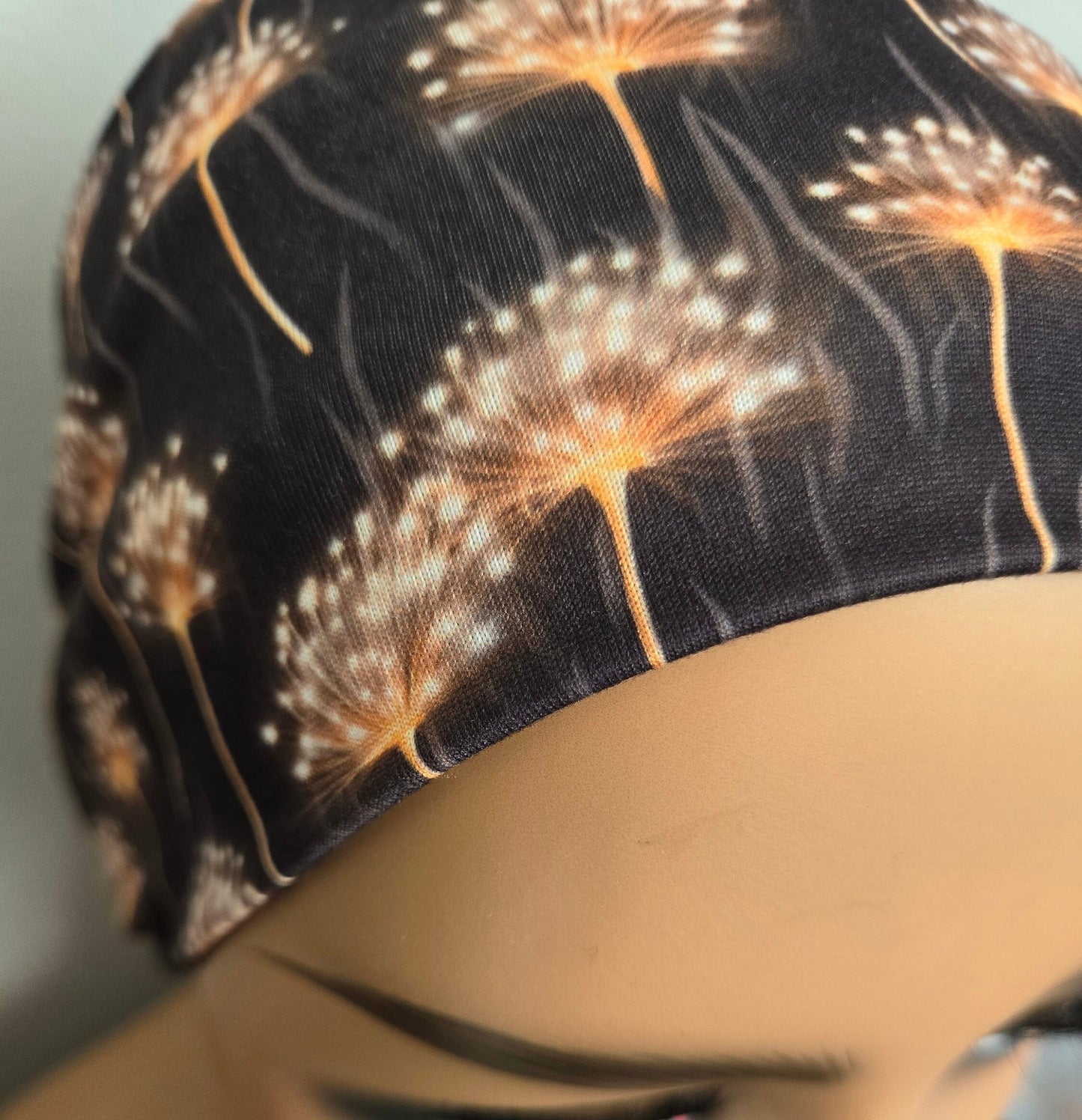 Vibrant Dandelions, Glow, Luminescent Headband