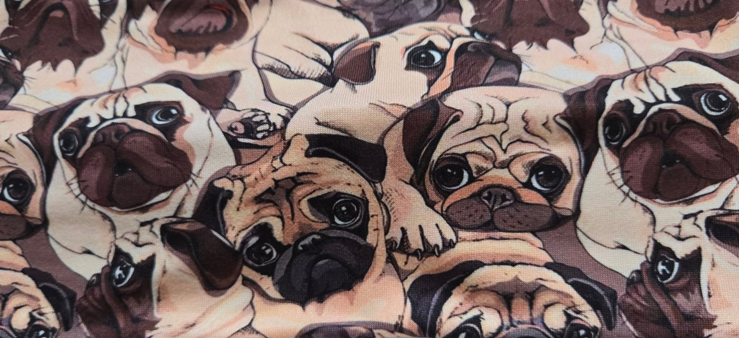 Pug Twisted Headband