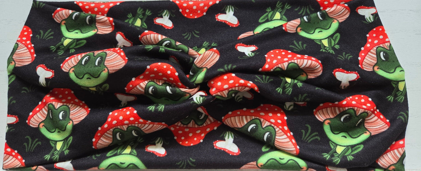 Cute Frog Twisted Headband