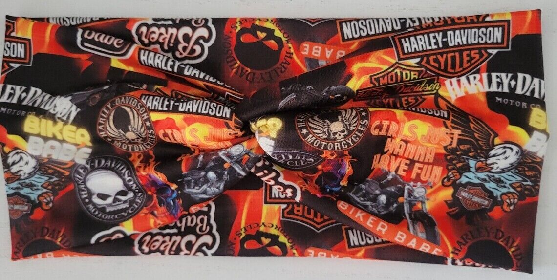 Motorcycle Twisted Headband
