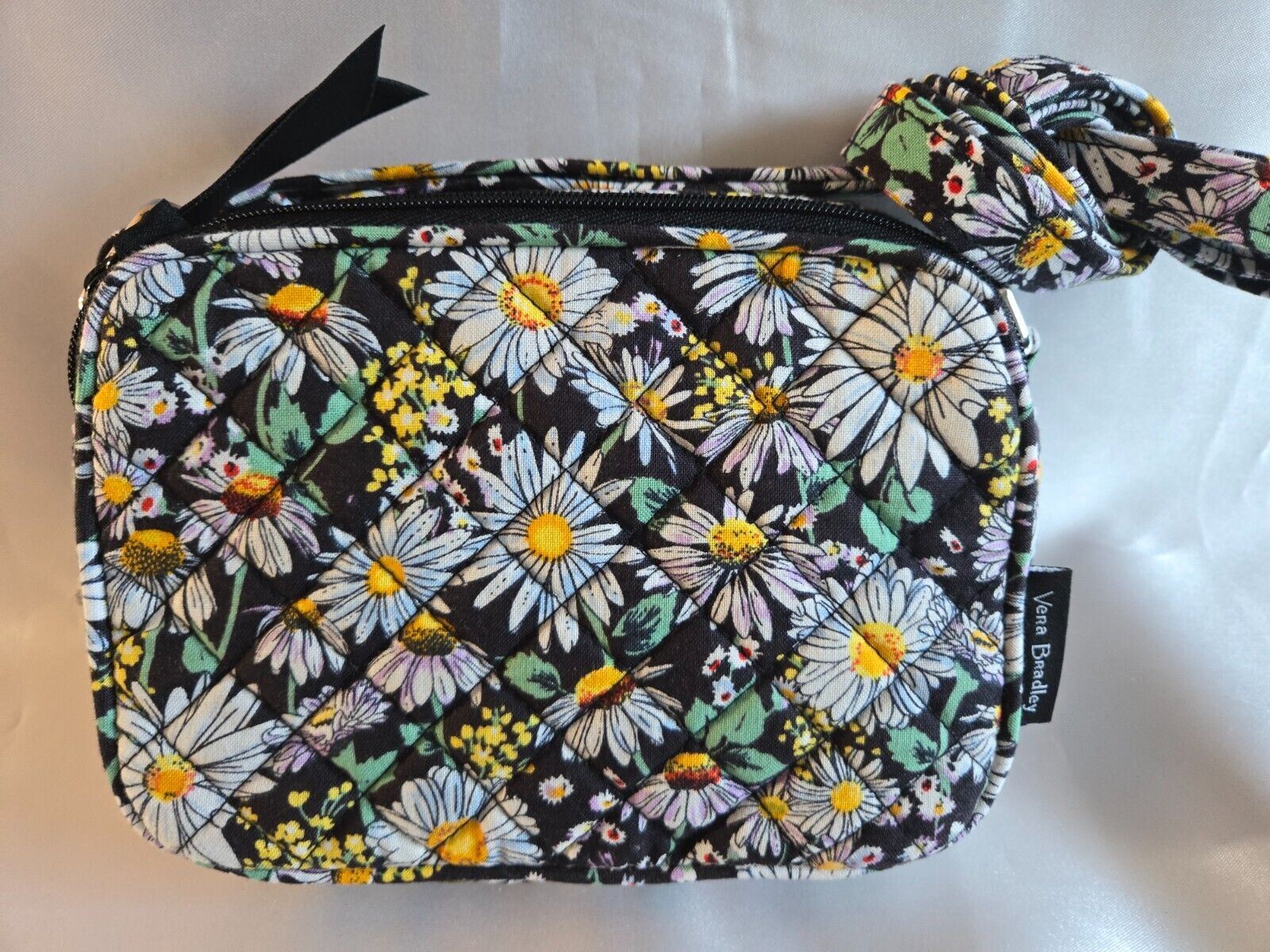 Vera Bradley Mini Evie Crossbody Bag, Daisies White