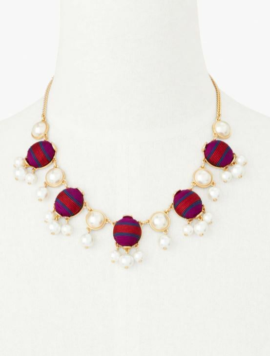 TALBOTS BRIGHT SIDE STATEMENT NECKLACE