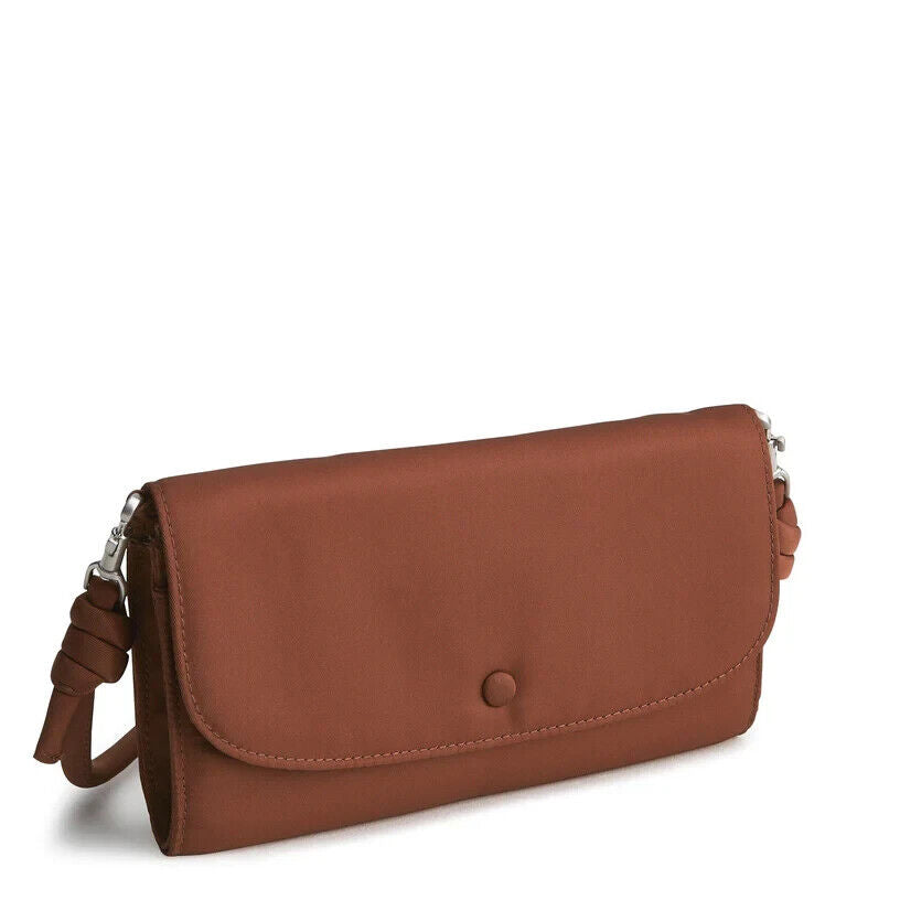 Vera Bradley Crossbody, Cinnamon in Nylon twill