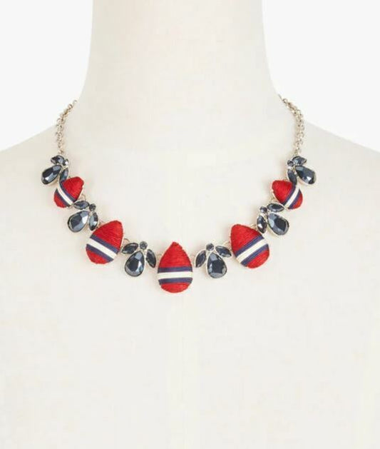TALBOTS COLORFUL MIXED STONE NECKLACE