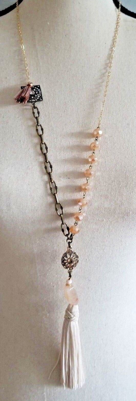 CHICO'S LYNN TASSEL NECKLACE
