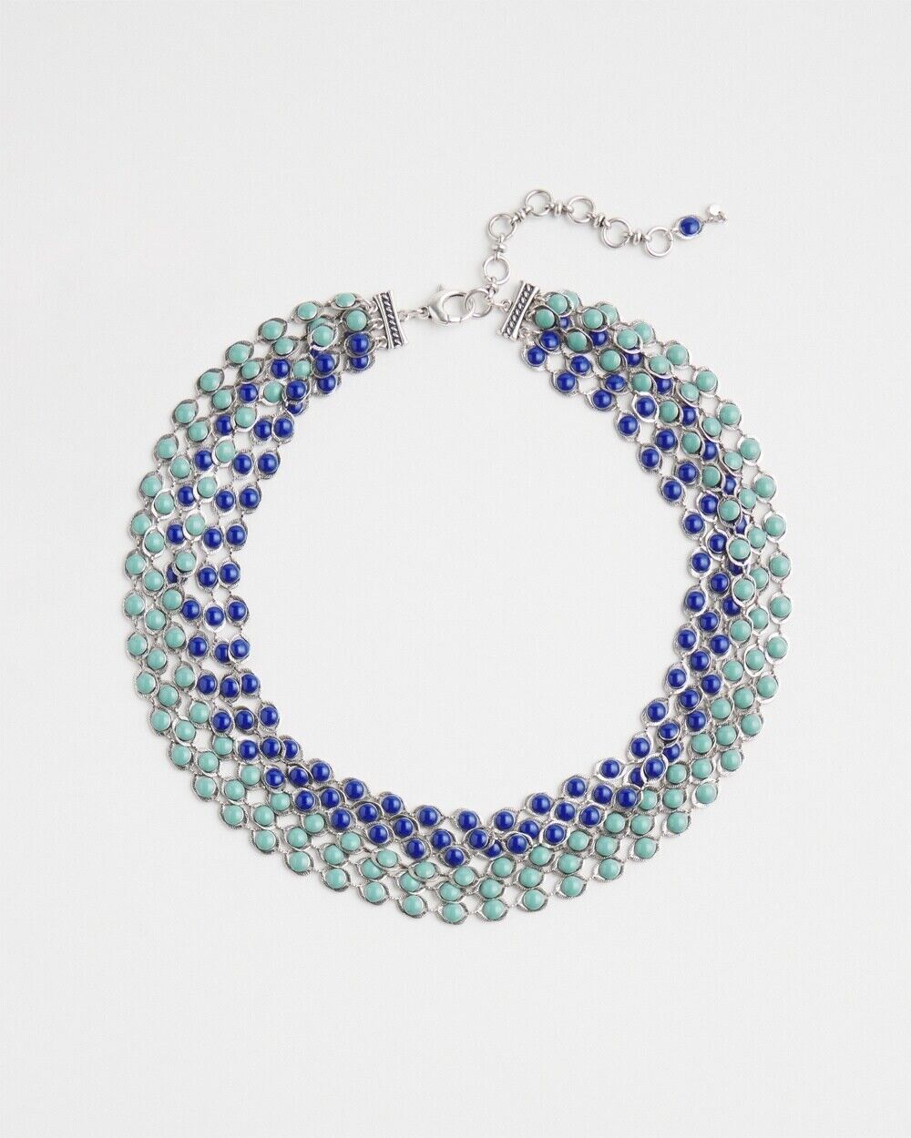 CHICO'S WESTERN MULTISTRAND BIB NECKLACE