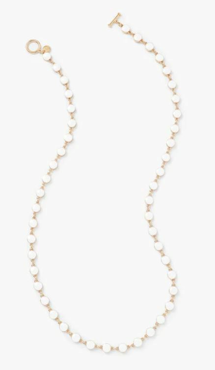 TALBOTS REVERSIBLE MINI DOT NECKLACE