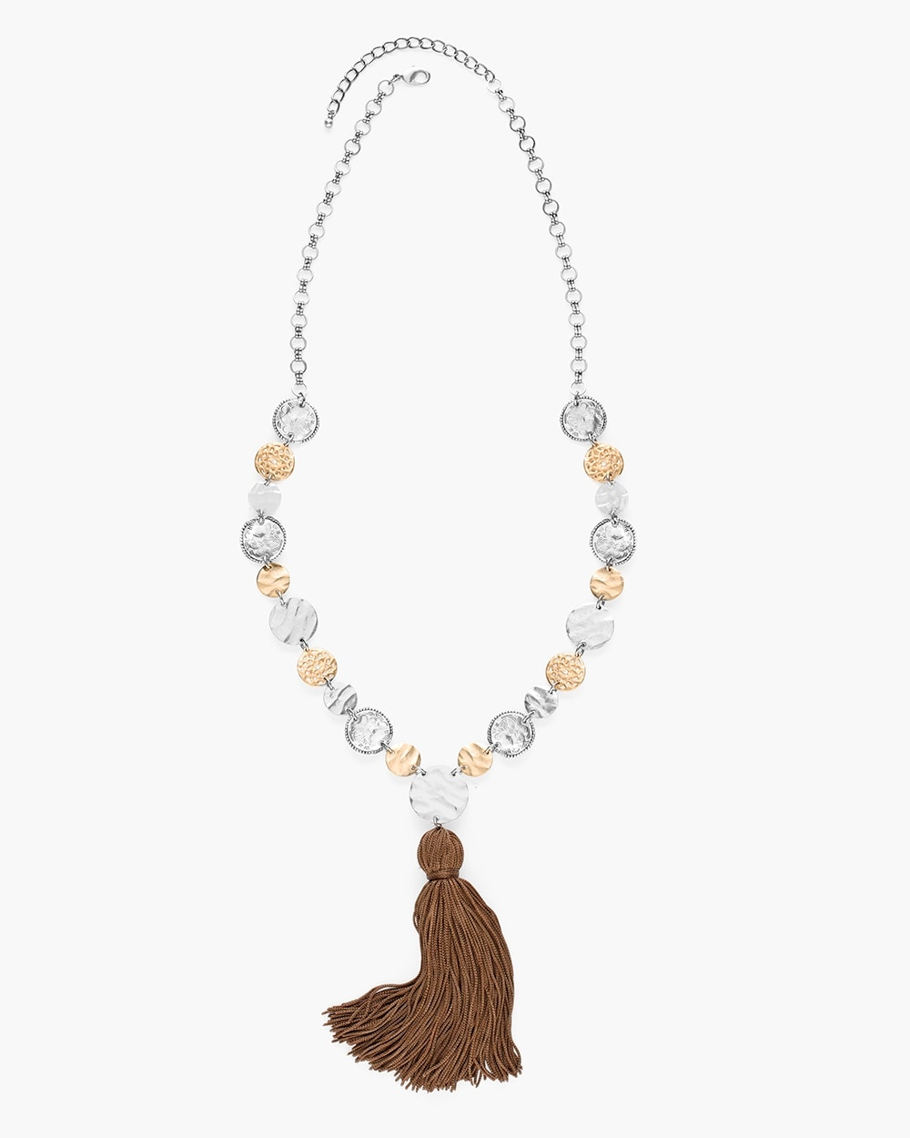 CHICO'S Margaret Tassel Necklace