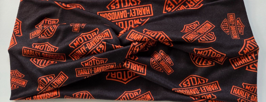 Motorcycle Twisted Headband