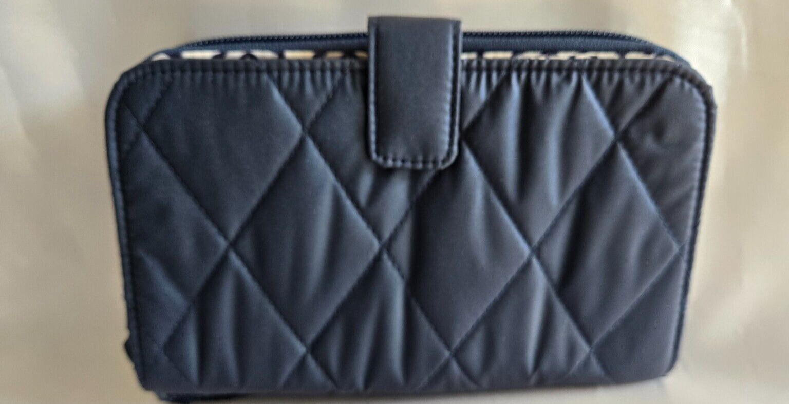 Vera Bradley Essential Tab Wallet, Peacoat