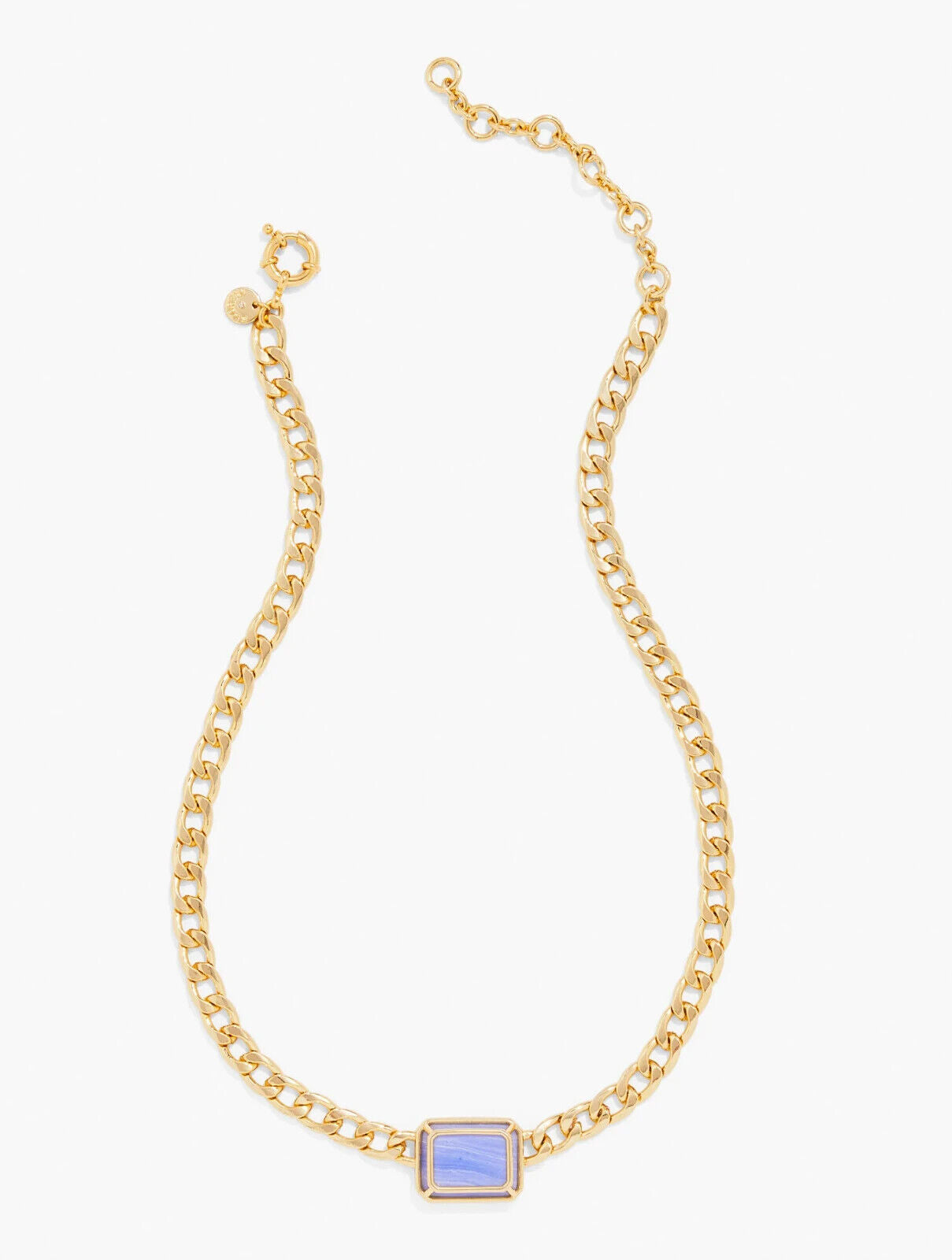 TALBOTS FACETED PENDANT NECKLACE