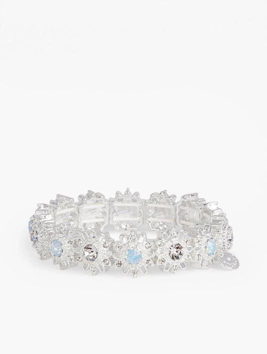 TALBOTS SPARKLING STARBURST STRETCH BRACELET