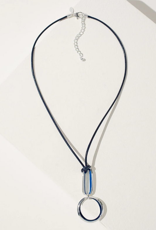 CHICO'S AJUSTABLE LONG PENDANT NECKLACE