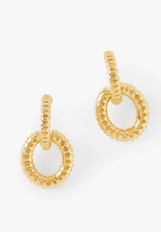 TALBOTS CHAIN-LINK EARRINGS