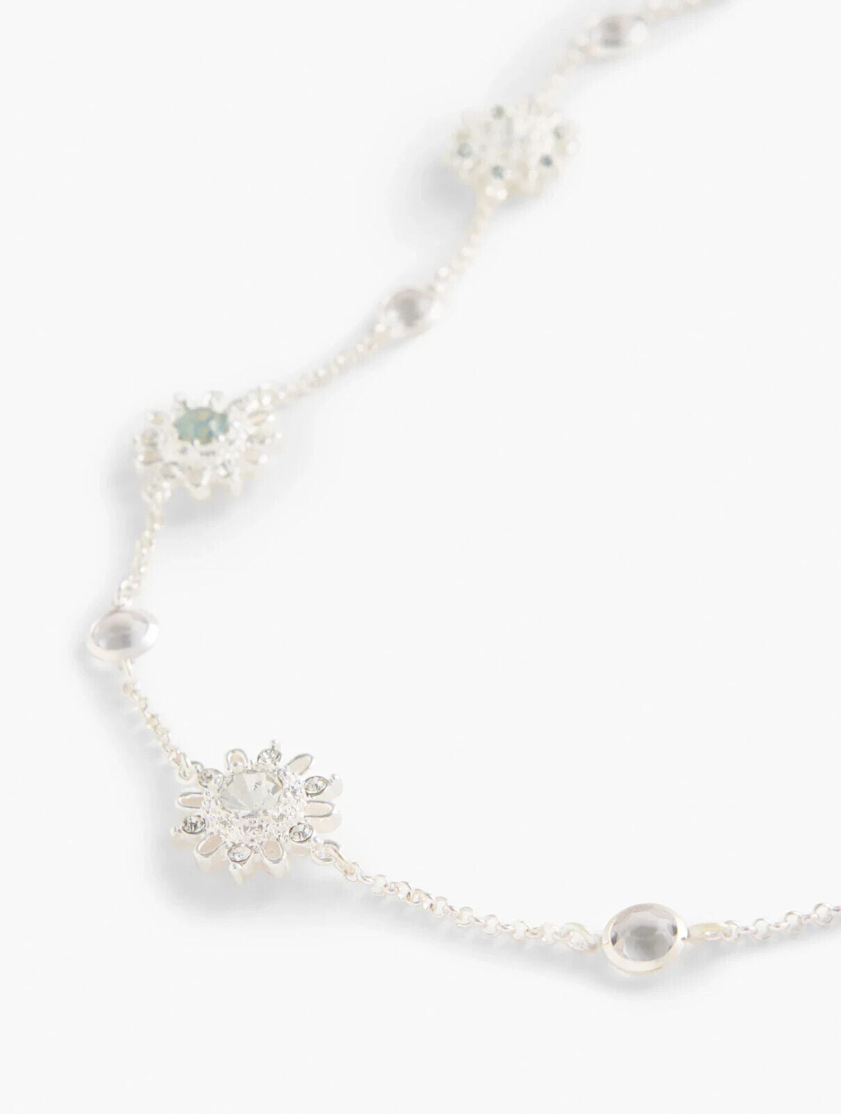 TALBOTS SPARKLING STARBURST STATEMENT NECKLACE