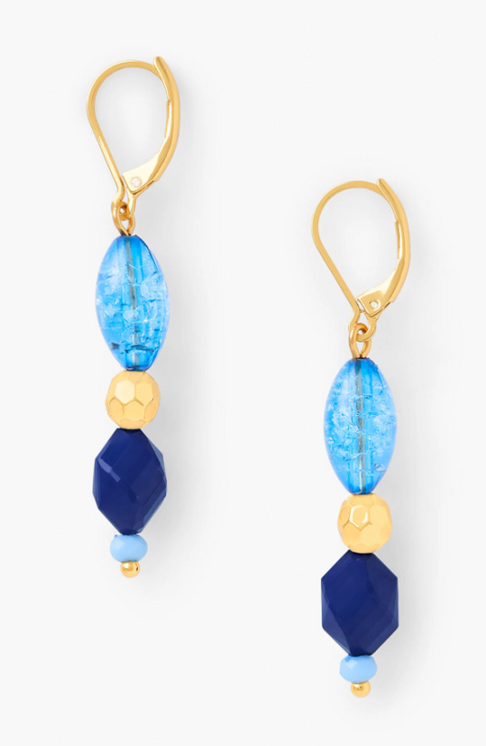 TALBOTS DELICATE BEAD DROP EARRINGS