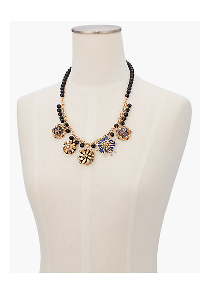TALBOTS Sequined-Burst Statement Necklace