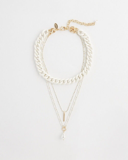 CHICO'S CONVERTIBLE LINKS NECKLACE