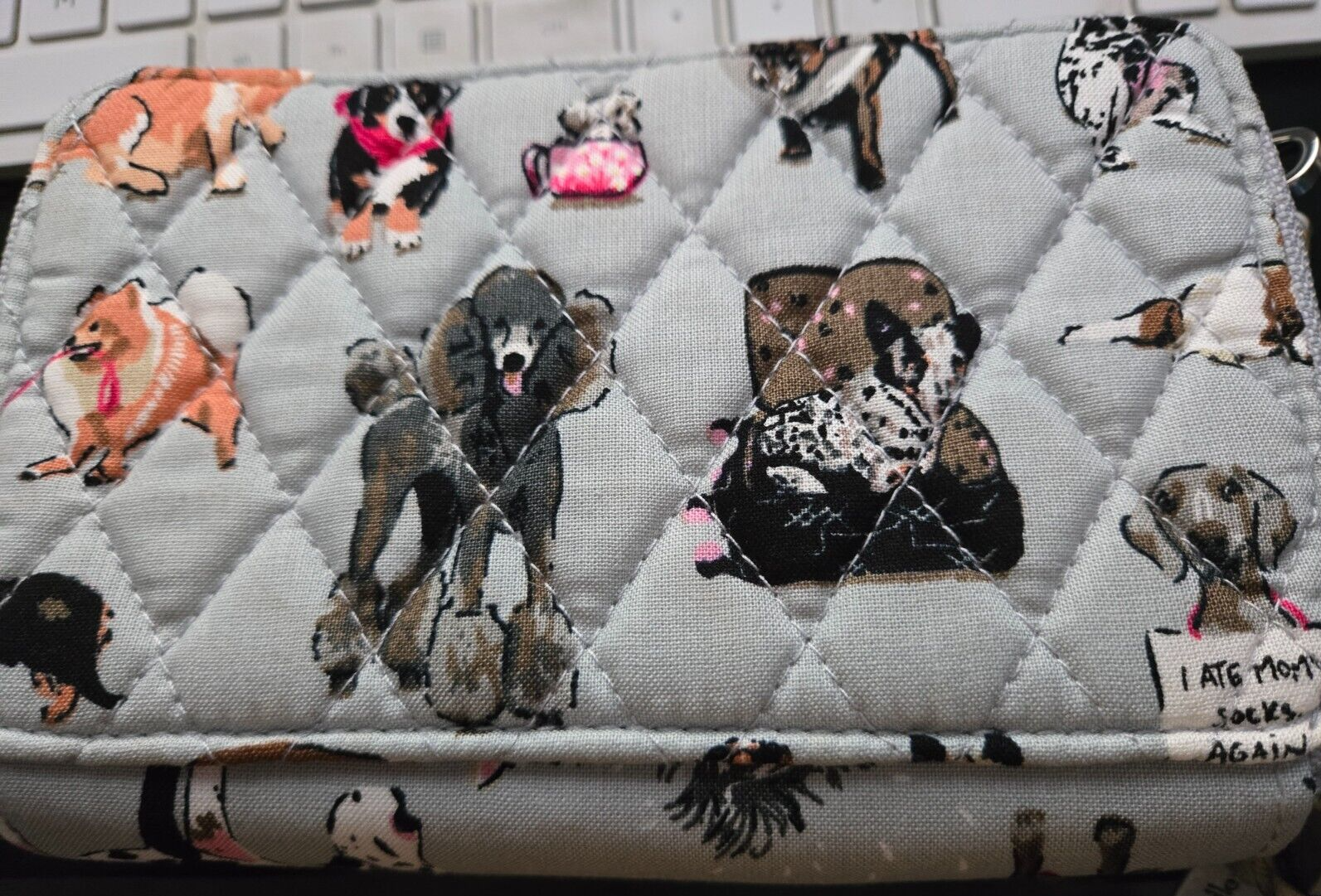 Vera Bradley RFID 3 in 1 CROSSBODY, Dog Show