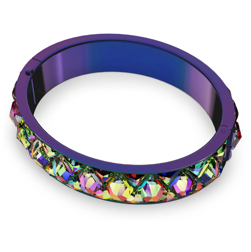 Swarovski Curiosa Bangle, Multicolored, Large
